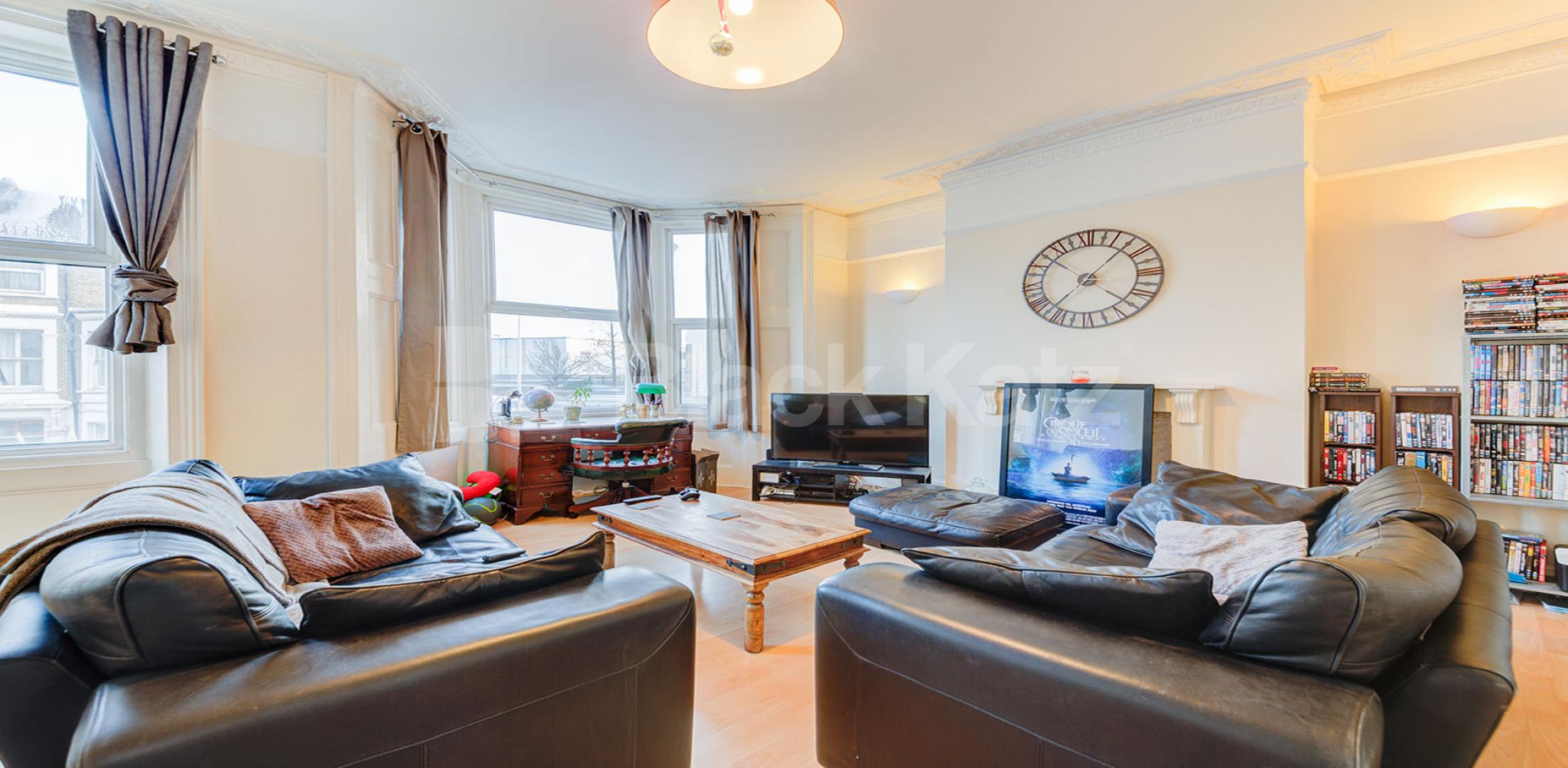 			3 Bedroom, 1 bath, 1 reception Apartment			 Weltje Road, , Hammersmith